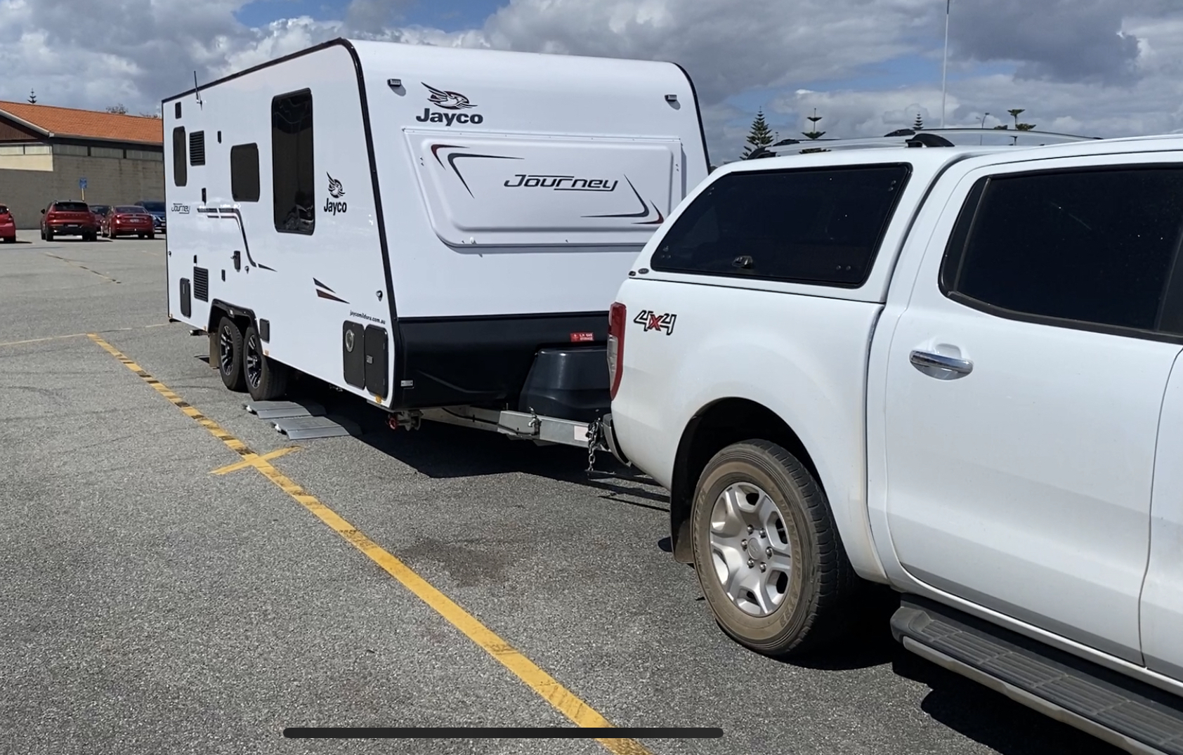 mobile caravan weighing Perth northern suburbs